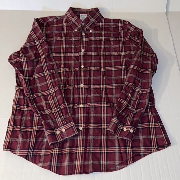 Brooks Brothers Other - Brooks Brothers Men’s Long Sleeve Plaid XL Button Down Shirt